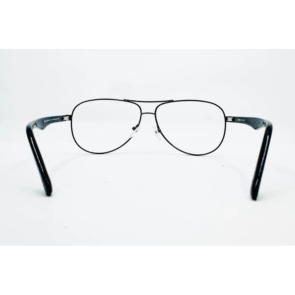 Kirkland Signature Eyeglass Frames Mens Gunmetal Aviator Missoula 61-13-140
